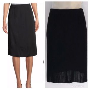Misook Skirts - EXCLUSIVELY MISOOK BLACK STRAIGHT PULL ON SKIRT Misook Skirts - EXCLUSIVELY MISOOK BLACK STRAIGHT PULL ON SKIRT